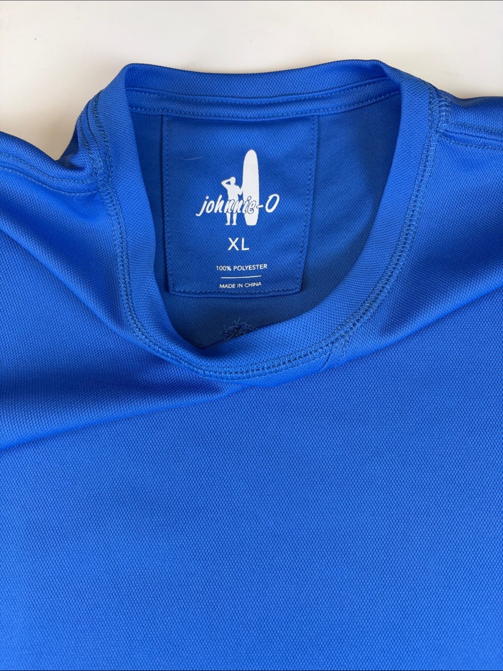 Johnnie-O Performance Blue AthleteT-Shirt Mens Size XL - Picture 2 of 7